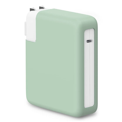 Soft Silicone 140W Charger Protector Case Sleeve for 2026 MacBook Pro 16 inch A3428 A3429 A3186 A3403 A2991 A2780 A2485 M5 M4 M3 M2 M1 Chip 2024-2021, 140W Power Adapter Cover, Navy Blue