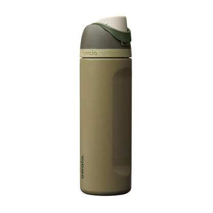 Owala FreeSip Insulated Stainless Steel Water Bottle with Straw, BPA-Free Sports Water Bottle, Great for Travel, 24 Oz, Denim