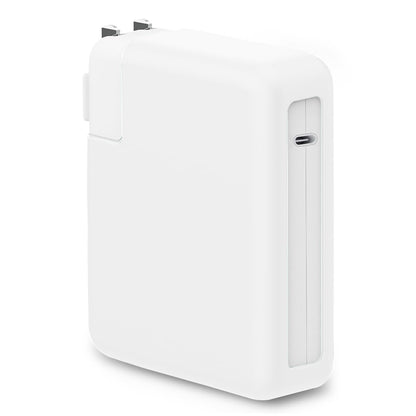 Soft Silicone 140W Charger Protector Case Sleeve for 2026 MacBook Pro 16 inch A3428 A3429 A3186 A3403 A2991 A2780 A2485 M5 M4 M3 M2 M1 Chip 2024-2021, 140W Power Adapter Cover, Navy Blue