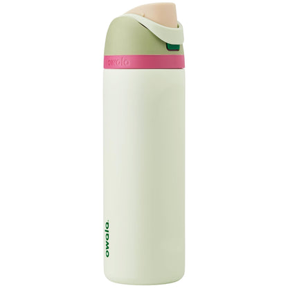Owala FreeSip Insulated Stainless Steel Water Bottle with Straw, BPA-Free Sports Water Bottle, Great for Travel, 24 Oz, Denim