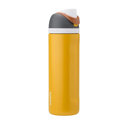 Owala FreeSip Insulated Stainless Steel Water Bottle with Straw, BPA-Free Sports Water Bottle, Great for Travel, 24 Oz, Denim