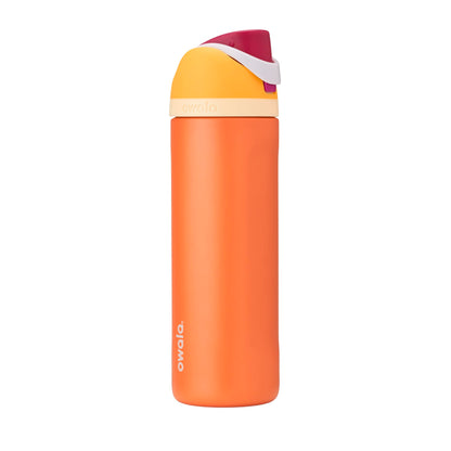 Owala FreeSip Insulated Stainless Steel Water Bottle with Straw, BPA-Free Sports Water Bottle, Great for Travel, 24 Oz, Denim