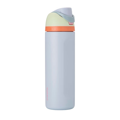 Owala FreeSip Insulated Stainless Steel Water Bottle with Straw, BPA-Free Sports Water Bottle, Great for Travel, 24 Oz, Denim