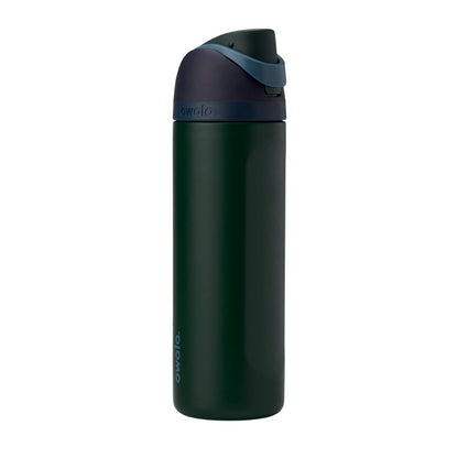 Owala FreeSip Insulated Stainless Steel Water Bottle with Straw, BPA-Free Sports Water Bottle, Great for Travel, 24 Oz, Denim