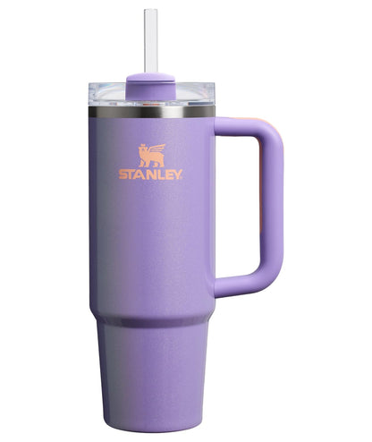 STANLEY Quencher H2.0 Tumbler with Handle and Straw 40 oz | Flowstate 3-Position Lid | Cup Holder Compatible for Travel | Insulated Stainless Steel Cup | BPA-Free | Cream 2.0