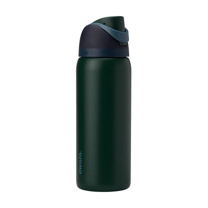 Owala FreeSip Insulated Stainless Steel Water Bottle with Straw, BPA-Free Sports Water Bottle, Great for Travel, 24 Oz, Denim