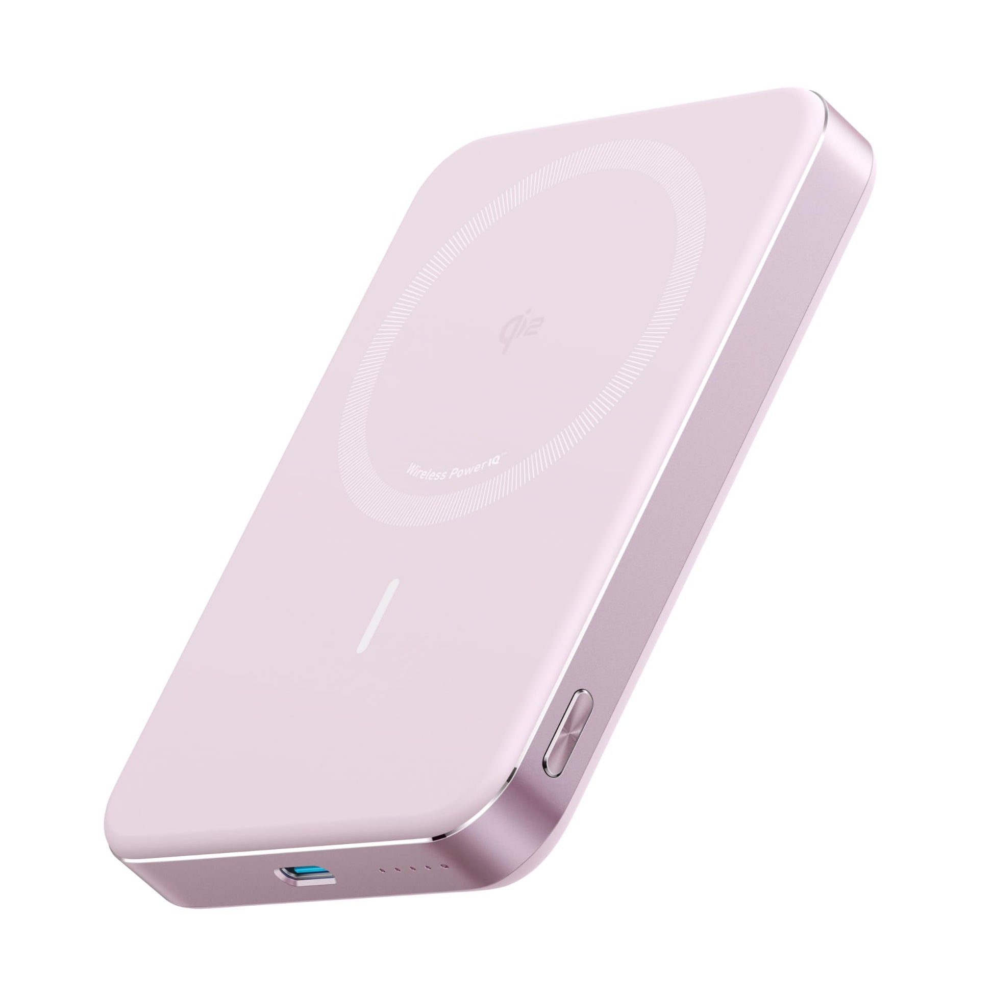 ANKER MagGo Power Bank, Slim 10,000mAh Magnetic Battery Pack, Qi2 Certified 15W Ultra-Fast MagSafe Compatible Portable Charger, Ergonomic Design, for iPhone17/16/15/14 Series, and More