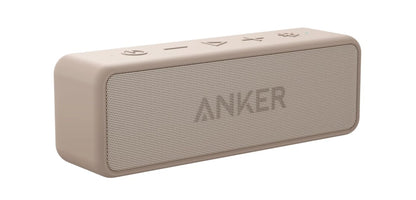 Anker Soundcore 2 Portable Bluetooth Speaker with Stereo Sound, Bluetooth 5, Bassup, IPX7 Waterproof, 24-Hour Playtime, Wireless, Speaker for Home, Outdoors, Travel