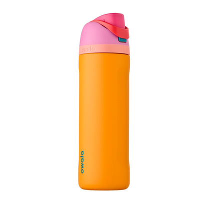 Owala FreeSip Insulated Stainless Steel Water Bottle with Straw, BPA-Free Sports Water Bottle, Great for Travel, 24 Oz, Denim