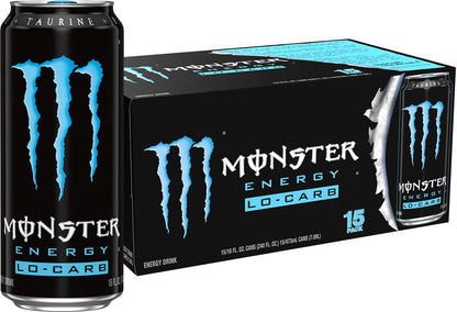 Monster Rehab Tea + Lemonade + Energy, Energy Drink 15.5 Ounce | Energy Iced Tea