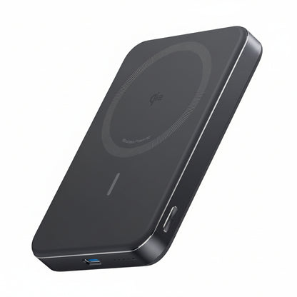 ANKER MagGo Power Bank, Slim 10,000mAh Magnetic Battery Pack, Qi2 Certified 15W Ultra-Fast MagSafe Compatible Portable Charger, Ergonomic Design, for iPhone17/16/15/14 Series, and More