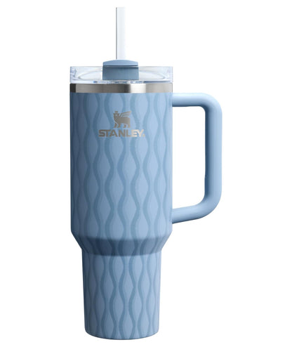 STANLEY Quencher H2.0 Tumbler with Handle and Straw 40 oz | Flowstate 3-Position Lid | Cup Holder Compatible for Travel | Insulated Stainless Steel Cup | BPA-Free | Cream 2.0