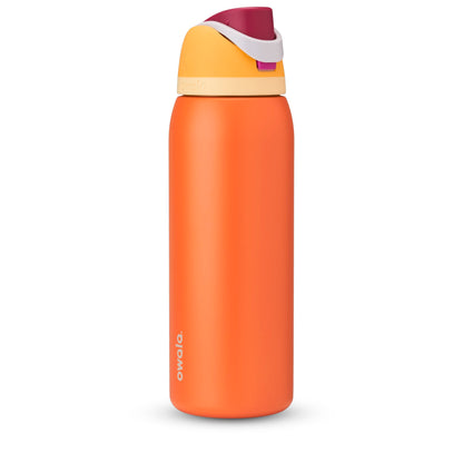Owala FreeSip Insulated Stainless Steel Water Bottle with Straw, BPA-Free Sports Water Bottle, Great for Travel, 24 Oz, Denim