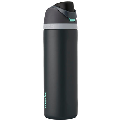 Owala FreeSip Insulated Stainless Steel Water Bottle with Straw, BPA-Free Sports Water Bottle, Great for Travel, 24 Oz, Denim