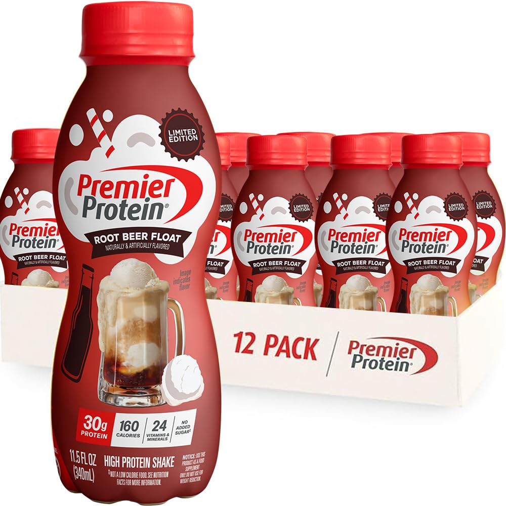 Premier Protein Shake, Chocolate, 30g Protein, No Added Sugar, 24 Vitamins & Minerals to Support Immune Health, 11.5 fl oz, 12 Pack
