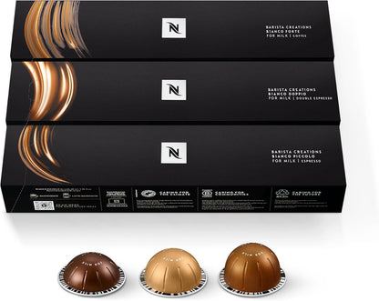 Nespresso Capsules Vertuo, Variety Pack, Medium and Dark Roast Coffee, 30 Count Coffee Pods, Brews 7.8 oz.