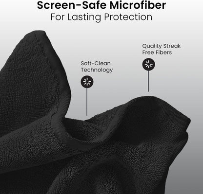 EVEO Screen Cleaner Spray - Large Screen Cleaner Bottle - TV Screen Cleaner, Computer Screen Cleaner, for Laptop, Phone, Ipad - Computer Cleaning kit Electronic Cleaner (1 Pack)