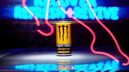 Monster Rehab Tea + Lemonade + Energy, Energy Drink 15.5 Ounce | Energy Iced Tea