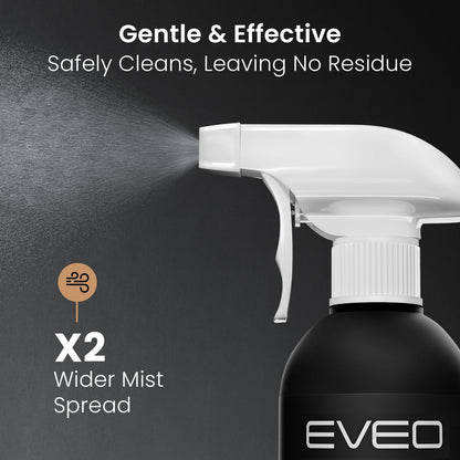 EVEO Screen Cleaner Spray - Large Screen Cleaner Bottle - TV Screen Cleaner, Computer Screen Cleaner, for Laptop, Phone, Ipad - Computer Cleaning kit Electronic Cleaner (1 Pack)