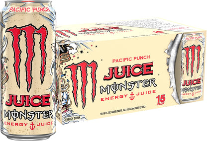 Monster Rehab Tea + Lemonade + Energy, Energy Drink 15.5 Ounce | Energy Iced Tea