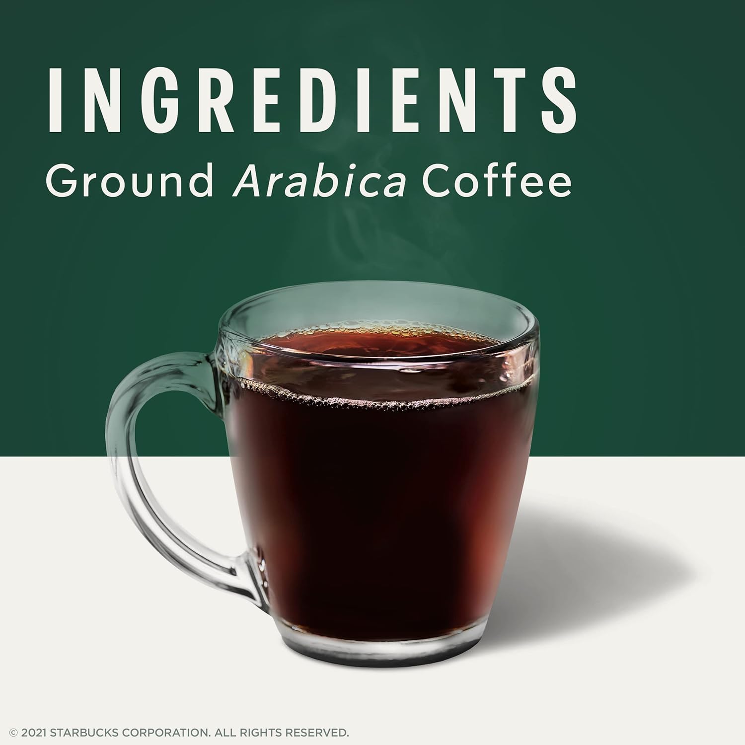 Starbucks Ground Coffee, Dark Roast Hot or Iced Coffee, Italian Roast, Six 18 oz Bags​
