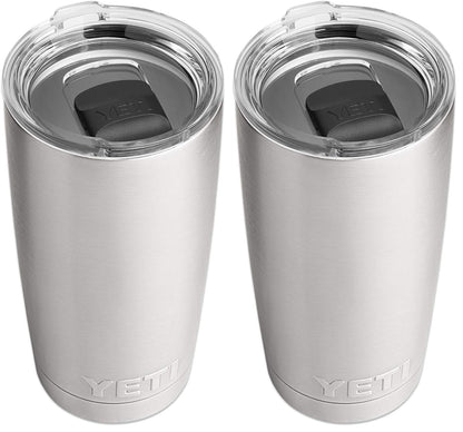 YETI Rambler 20 oz Stainless Steel Vacuum Insulated Tumbler w/MagSlider Lid