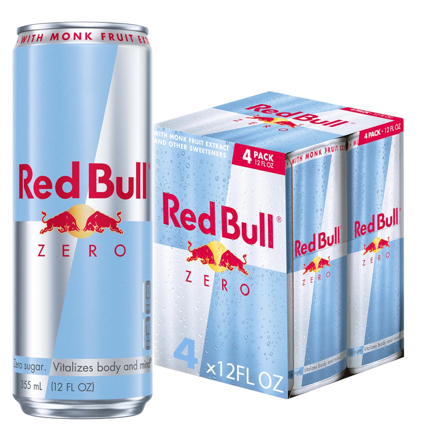 Red Bull Sugar Free Energy Drink with 80mg Caffeine plus Taurine & B Vitamins, 8.4 Fl Oz, Pack of 24 Cans