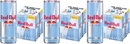 Red Bull Sugar Free Energy Drink with 80mg Caffeine plus Taurine & B Vitamins, 8.4 Fl Oz, Pack of 24 Cans