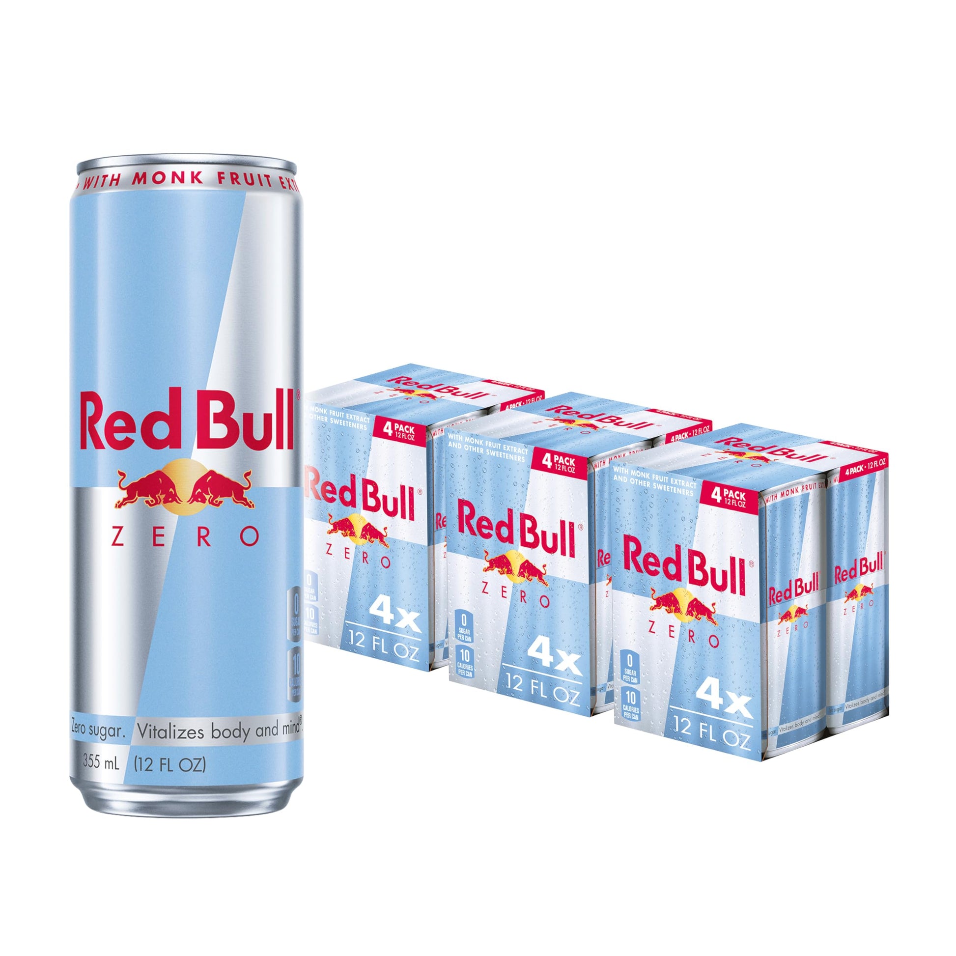 Red Bull Sugar Free Energy Drink with 80mg Caffeine plus Taurine & B Vitamins, 8.4 Fl Oz, Pack of 24 Cans