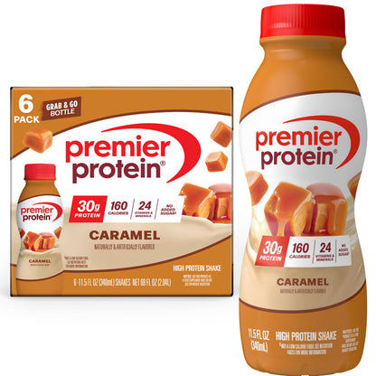 Premier Protein Shake, Chocolate, 30g Protein, No Added Sugar, 24 Vitamins & Minerals to Support Immune Health, 11.5 fl oz, 12 Pack