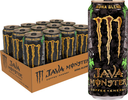 Monster Rehab Tea + Lemonade + Energy, Energy Drink 15.5 Ounce | Energy Iced Tea
